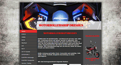 Desktop Screenshot of motorrollershop.de