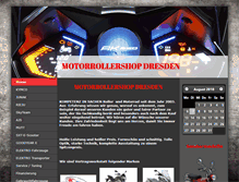 Tablet Screenshot of motorrollershop.de